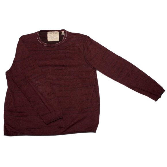 Tommy Bahama Men's Pima Cashmere Blend Sweater Maroon XXLTG - Picture 2 of 4